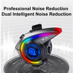 Y21 Motorcycle Helmet Bluetooth Earphone with Smart Warning Light — view 14