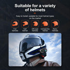 Y80 Motorcycle Helmet Bluetooth Earphone with Dual Noise Reduction — view 12