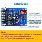 12V 24V Lithium Battery Charge Control Module Battery Charge Protection Switch — view 5