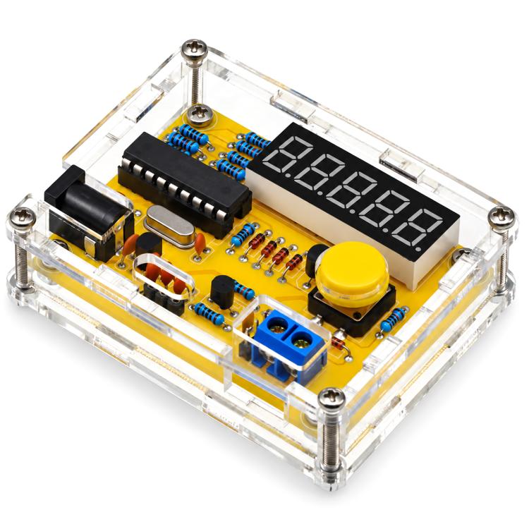 1Hz-50MHz Frequency Meter with Shell Frequency Counter DIY Kit Digital