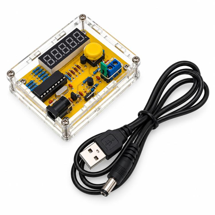 1Hz-50MHz Frequency Meter with Shell Frequency Counter DIY Kit Digital — view 2