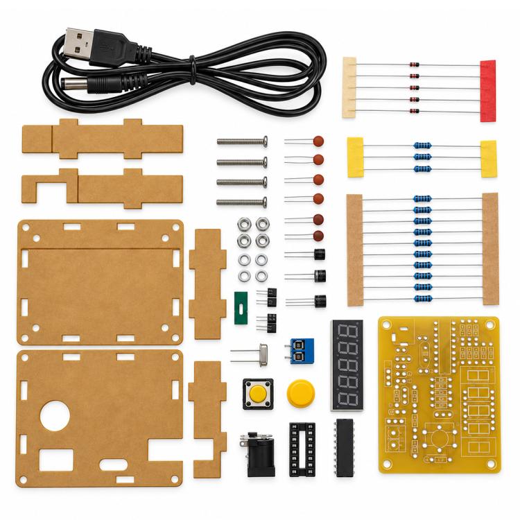 1Hz-50MHz Frequency Meter with Shell Frequency Counter DIY Kit Digital — view 3