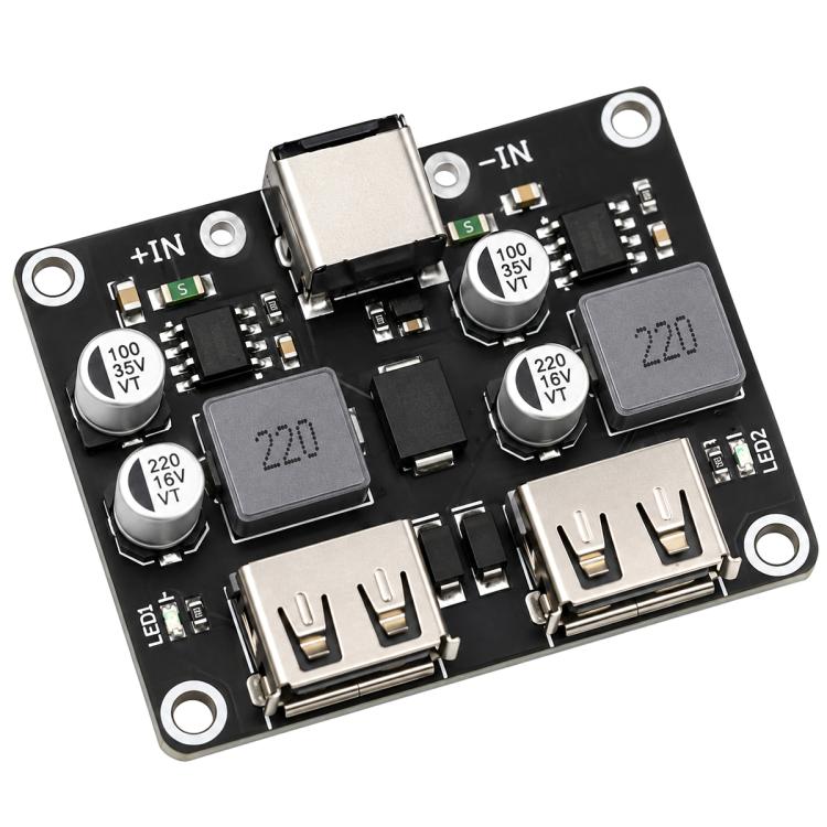 QC2.0 / QC3.0 Fast Charging DC Buck Module, Mobile Phone Charging Board — view 7