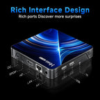 HS86 PRO 16 4K UHD Android 14 Smart TV Box with Remote Control, Amlogic S905Y5 Quad-Core — view 15