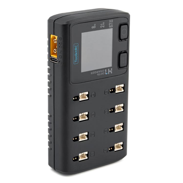 ToolkitRC 1S ToolkitRC 1S 2A 8-Channel Multi-Input Output Smart Balance Battery Charger