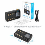 ToolkitRC 1S ToolkitRC 1S 2A 8-Channel Multi-Input Output Smart Balance Battery Charger — view 4