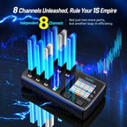 ToolkitRC 1S ToolkitRC 1S 2A 8-Channel Multi-Input Output Smart Balance Battery Charger — view 6