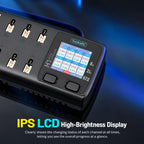 ToolkitRC 1S ToolkitRC 1S 2A 8-Channel Multi-Input Output Smart Balance Battery Charger — view 10