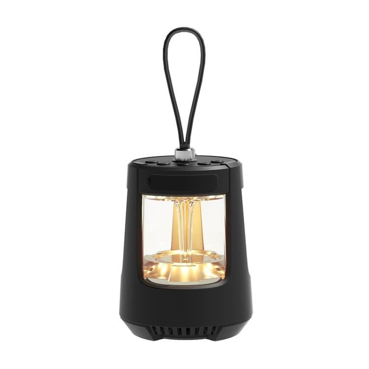 QD09 Outdoor Hanging Light Type Portable Bluetooth Speaker with Camping Lantern, Stepless Dimming Light