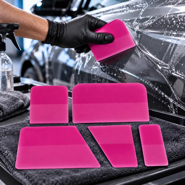 qili 5 in 1 Set Automotive Film Installation Tool Kit Car Tinting Tools Paint Protection Film Scraper