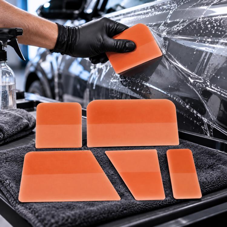 qili 5 in 1 Set Automotive Film Installation Tool Kit Car Tinting Tools Paint Protection Film Scraper — view 7