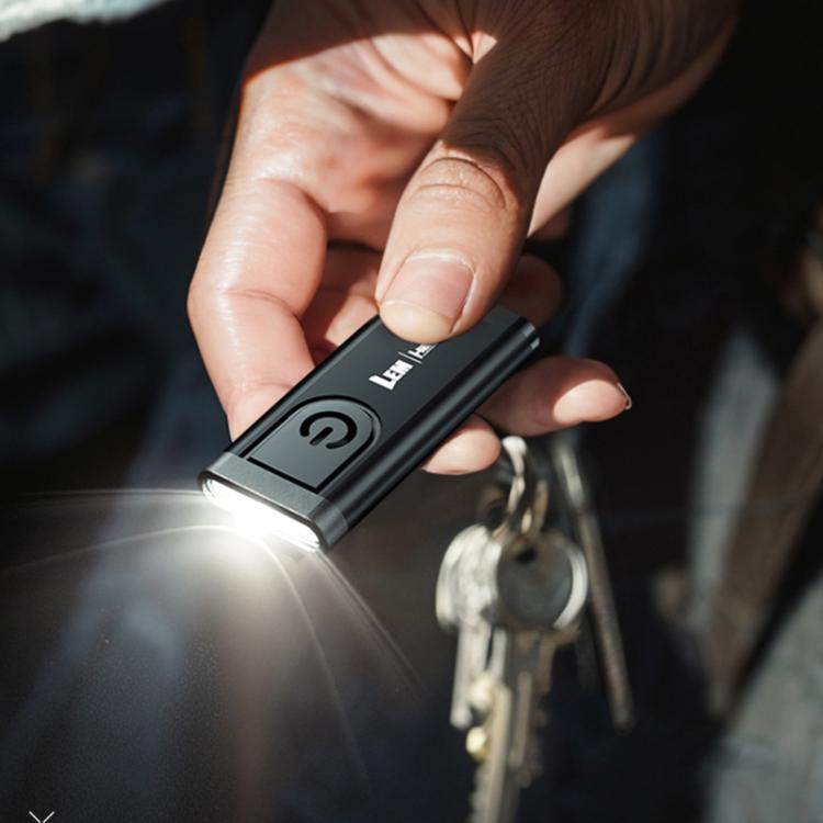 LEM T5 Portable Keychain Flashlight with Sound and Light Alarm
