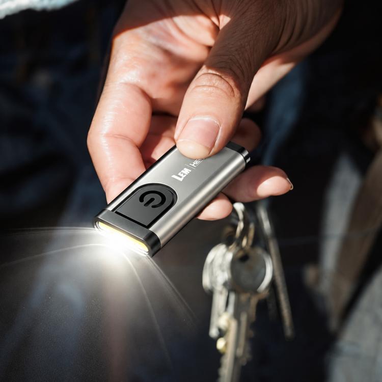 LEM T5 Portable Keychain Flashlight with Sound and Light Alarm — view 4