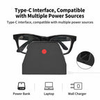 Smart AI Glasses Portable Charging Dock Charging Holder — view 6
