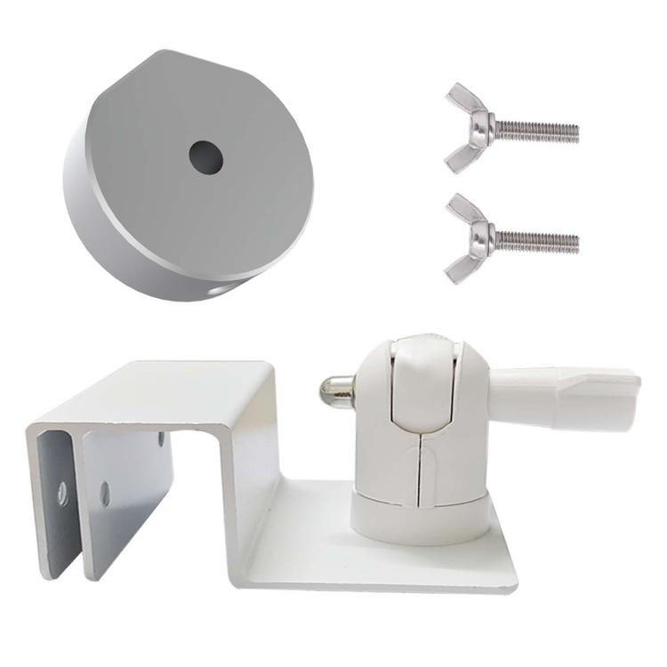 Roof Drainage Gutter Aluminum Alloy Mount Holder Kit