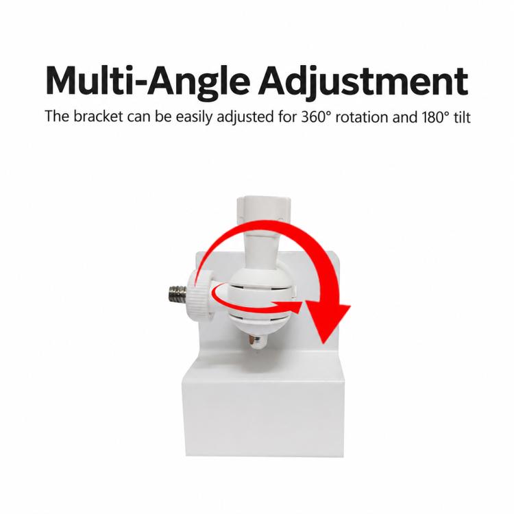 Roof Drainage Gutter Aluminum Alloy Mount Holder Kit — view 5