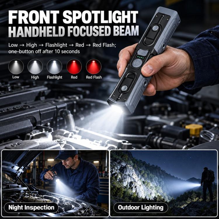 LEM G09 Pro Rechargeable LED Work Light 1000LM Super Bright Magnetic Mechanic Light — view 8