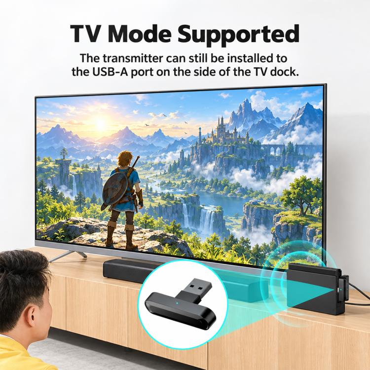 G1 Type-C Audio Adapter & Bluetooth Transmitter for PS / Switch / Computer / TV — view 6