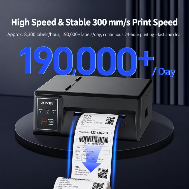 QIRUI Industrial Thermal Receipt Express Bluetooth Printer — view 16