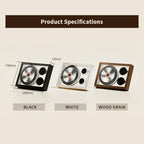 KUANGXIANG K18 Creative Mural-Style CD Player RGB Light Bluetooth Speaker with Remote Control — view 14