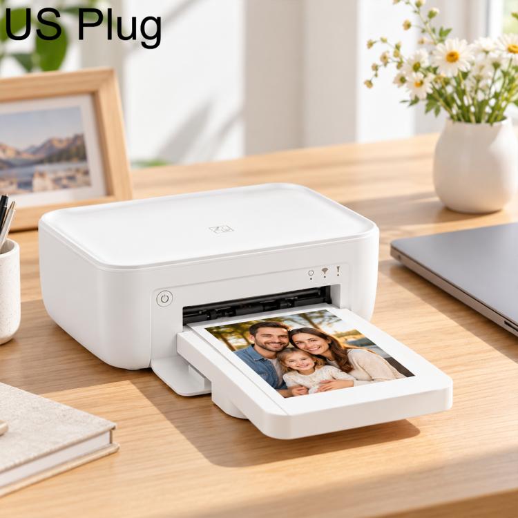 CP4100 Mini Portable Pocket Color Photo Thermal Printer — Beige