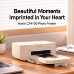 CP4100 Mini Portable Pocket Color Photo Thermal Printer — White