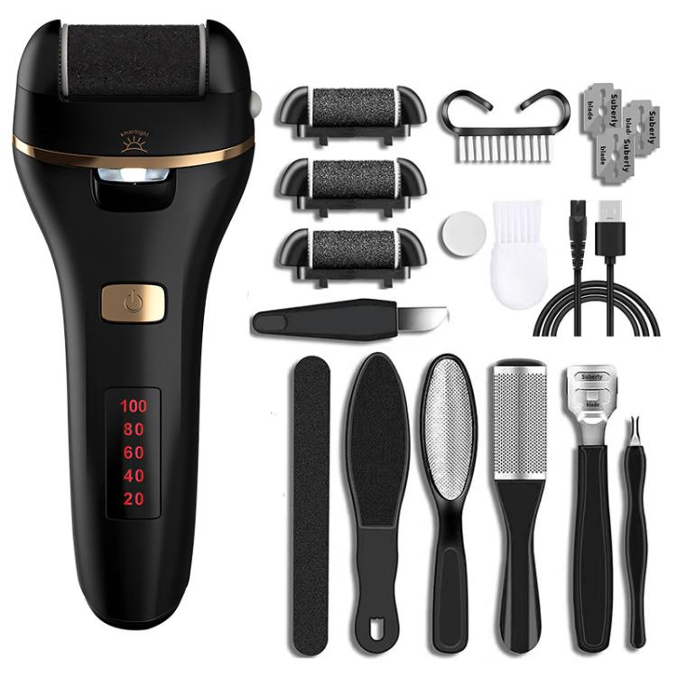 G908 Electric Exfoliator Foot Care Device — White