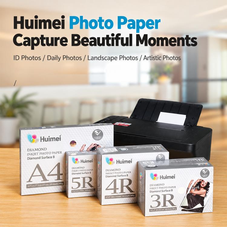240g Waterproof Diamond Glossy Photo Paper — A4 20PCS