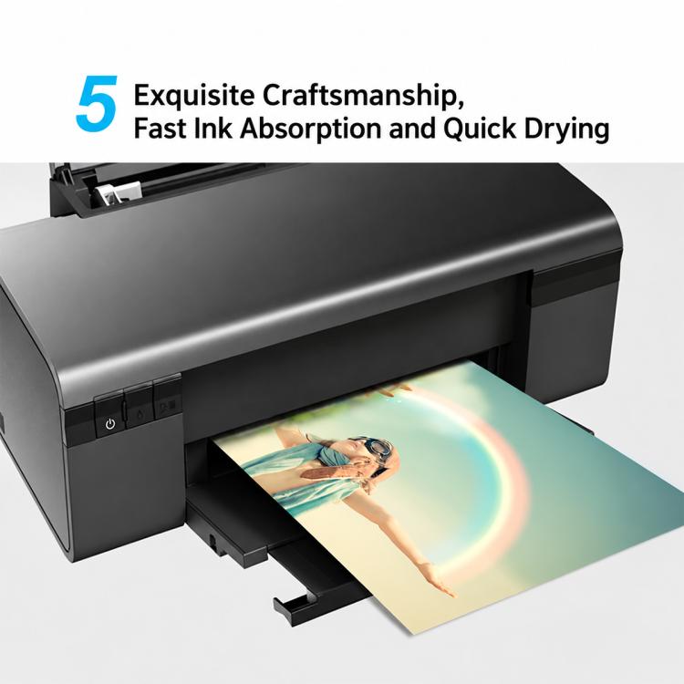 50 PCS / Pack A3 Double-Sided High Glossy Inkjet Coated Business Card Paper Photo Printing Paper — 230g