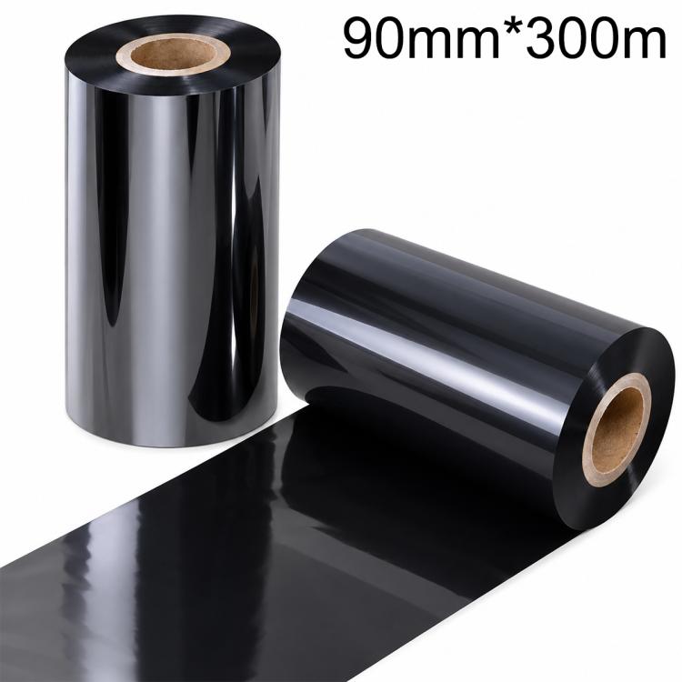 KB Resin Heat Alcohol Resistant Black Thermal Transfer Ribbon — 70mm x 300m