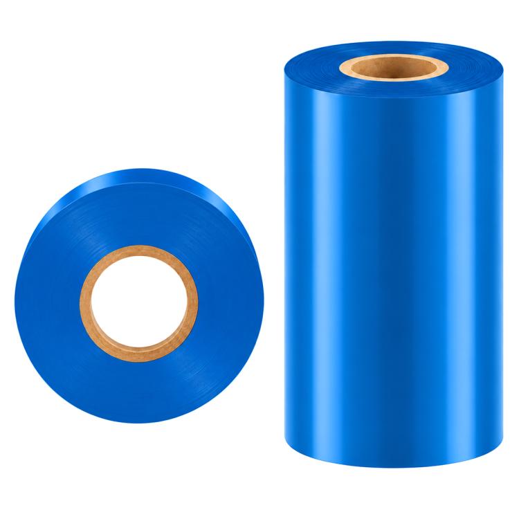 Color Wax-Resin Thermal Transfer Ribbon for Barcode Label Printing — 90mm x 300m