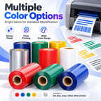 Color Wax-Resin Thermal Transfer Ribbon for Barcode Label Printing — view 44