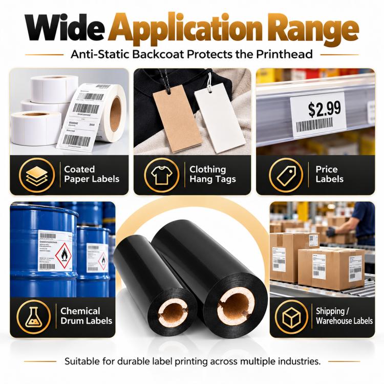 Wax-based Resin Printer Thermal Transfer Ribbon — view 16