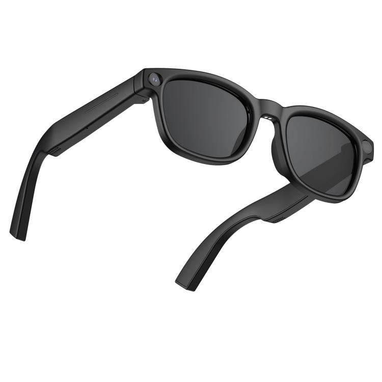 L1 1200P Video Recording EIS Stabilization 8MP AI Smart Camera Glasses — Black