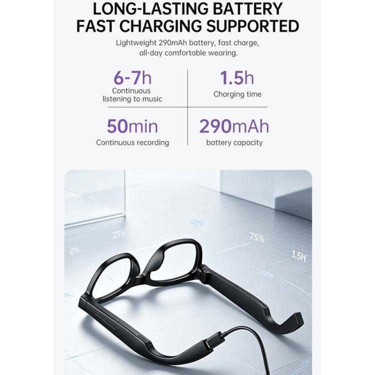 L1 1200P Video Recording EIS Stabilization 8MP AI Smart Camera Glasses — view 22