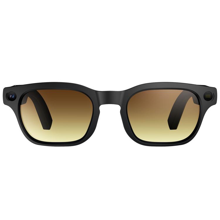 L2 Video Recording Real-Time Translation Meeting Transcription 8MP Smart AI Glasses — Gradient Brown