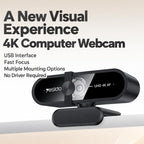 Yesido KM36 4K 12MP Computer USB Webcam — KM36