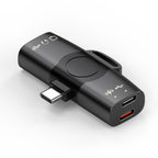 Type-C to PD 60W Type-C, USB 2.0, USB 3.0 Screen Mirroring Adapter