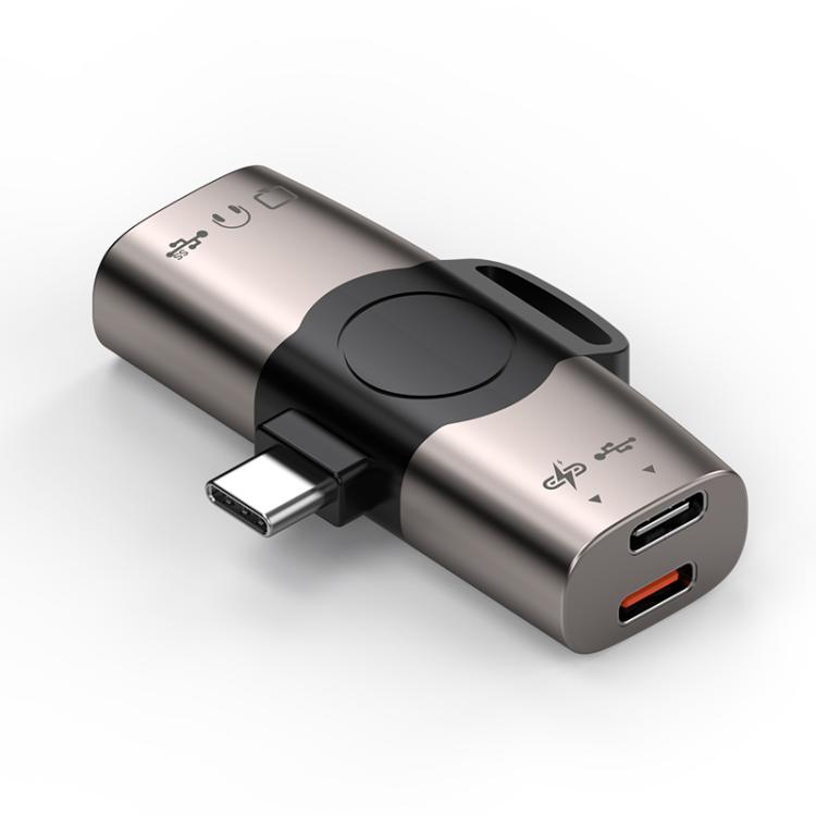 Type-C to PD 60W Type-C, USB 2.0, USB 3.0 Screen Mirroring Adapter — view 4