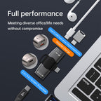 Type-C to PD 60W Type-C, USB 2.0, USB 3.0 Screen Mirroring Adapter — view 6
