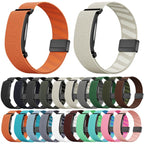 Magnetic Clasp Nylon Loop Watch Band — Sakura Pink