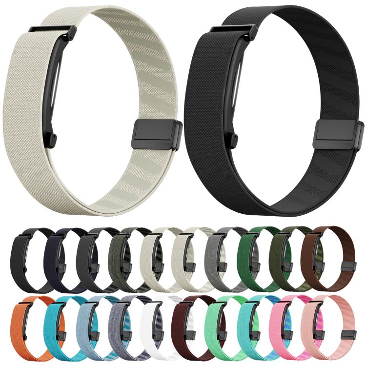 Magnetic Clasp Nylon Loop Arm Band — Sakura Pink
