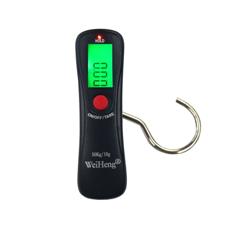 MH-A18 Portable Digital High-Load Weighting Hook Electronic Luggage Scale (10g~50kg), Excluding Batteries