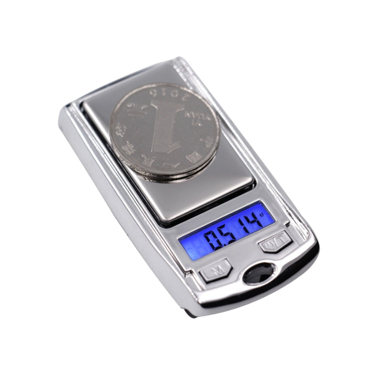 ATP136 Portable Car Keys Shape Mini High Precision Electronic Diamond Gold Jewelry Scale (0.01g~100g), Excluding Batteries