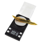 MH-8028 50g x 0.001g High Accuracy Digital Electronic Portable Jewelry Diamond Gem Carat Lab Weight Scale Balance Device with 1.6 inch LCD Screen