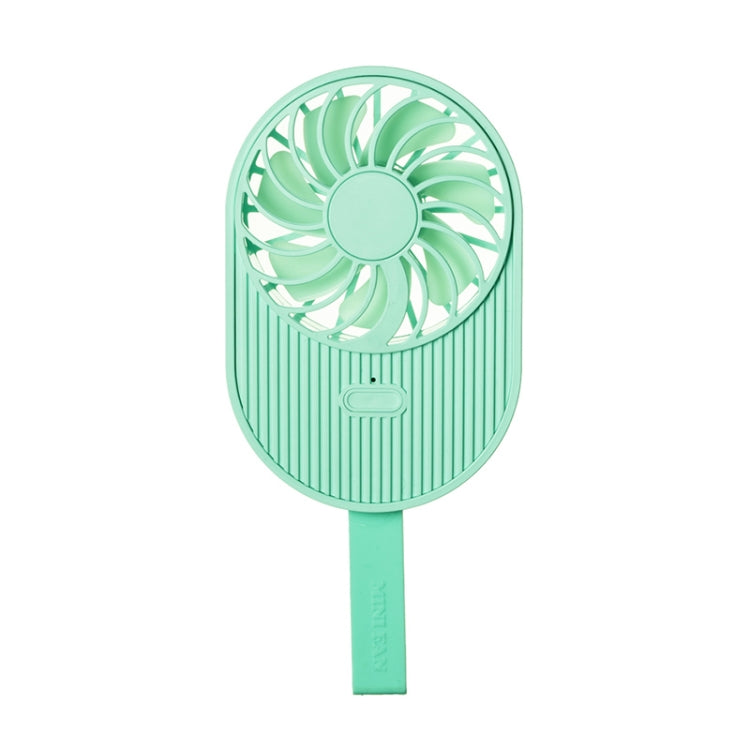 LLD-17 0.7-1.2W Ice Cream Shape Portable 2 Speed Control USB Charging Handheld Fan with Lanyard — view 11