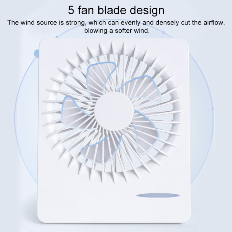 Portable Dormitory Desktop Electric Fan USB Charging Mini Fan — view 6