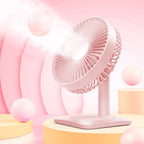 N11 Adjustable USB Charging Mute Desktop Electric Fan, with 3 Speed Control