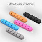 ORICO CBS5 Silicone Material Desktop Cable Manager Winder Fixer, Size: 9.6*2*1.2cm — view 15