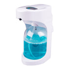 OH-Bubble Wall-mounted Desktop Dual-use Plastic Automatic Induction Foam Soap Dispenser — White